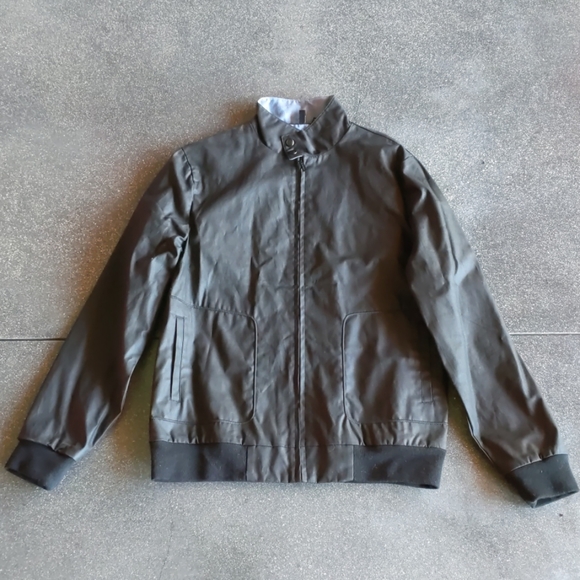 Nixon Moto Jacket, Waxed Cotton, Medium M Motorcycle Zip Up - Picture 2 of 7